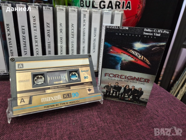 Аудио касети TDK и MAXEL с рок - Whitesnake, Led Zeppelin,Iron Maiden,AC/DC,Black Sabbath,Foreigner , снимка 4 - Аудио касети - 54164068