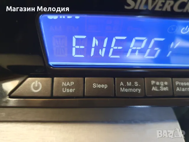 Радио с часовник и будилник Silver Crest SPU 900 A1 Има прожектор за часовник на стена., снимка 7 - Други - 49646601