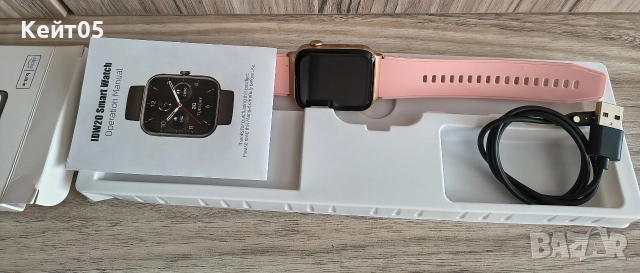 Смарт часовник нов,пълен комплект, снимка 3 - Дамски - 52871552