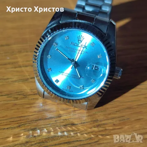 5 цвята на дисплея Дамски часовник Rolex Oyster Perpetual Datejust Steel , снимка 6 - Дамски - 47006846