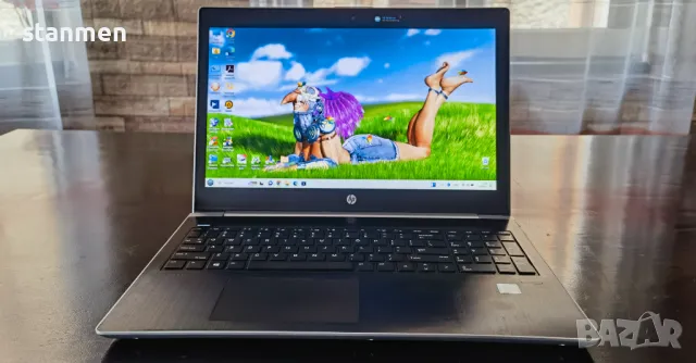 Продавам HP ProBook 450 G5/IPSматFullHD15сKам/i3-8130up3.4ghz/ssd256+320/8gb/3чБат/Win11, снимка 2 - Лаптопи за дома - 48941693