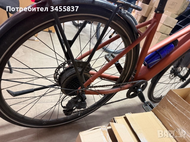 Електрически велосипед Elops Long Ride 500, снимка 4 - Велосипеди - 53939727