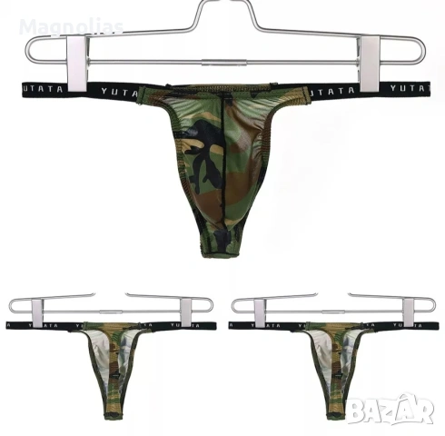 Мъжки прашки G-String камуфлаж 