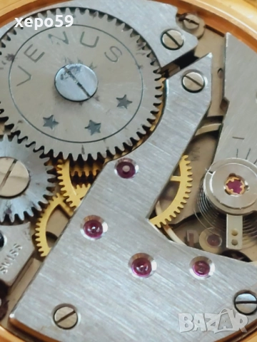 Мъжки часовник''Cortebert''VENUS машина,отлично състояние,1970 година, снимка 6 - Мъжки - 52503222
