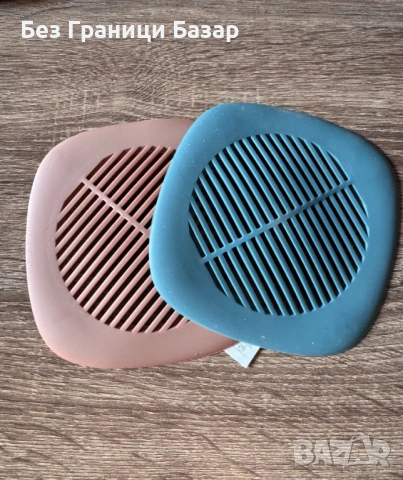 Нови 2 броя Силиконов филтър за сифон против запушване – универсален, за душ, вана и мивка