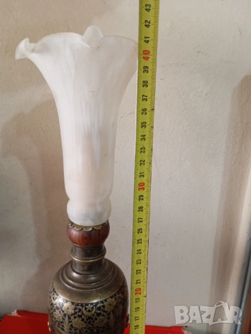 Настолна лампа арт деко, снимка 5 - Настолни лампи - 54146380