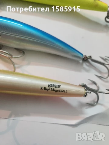 Редки модели Рапала за сом,баракуда,дорадо и туна. , снимка 9 - Стръв и захранки - 51233418