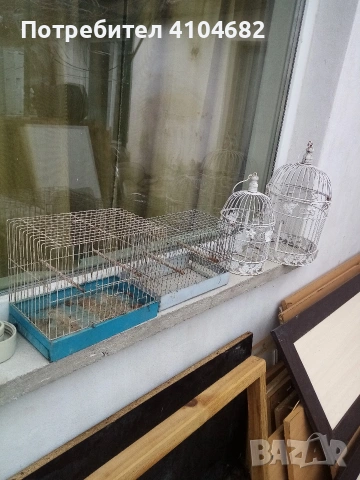 малка клетка за птици 