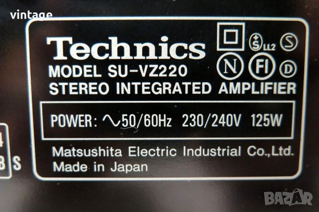 Technics SU-VZ220, снимка 7 - Ресийвъри, усилватели, смесителни пултове - 46642188