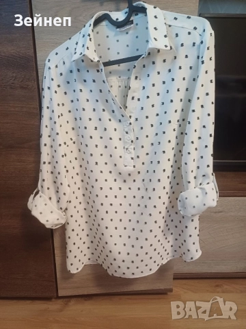 Дамска риза на точки, снимка 2 - Ризи - 51899415