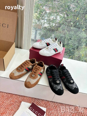 Gucci Shift Нови Дамски Маратонки Различни Цветове , снимка 3 - Маратонки - 53705131