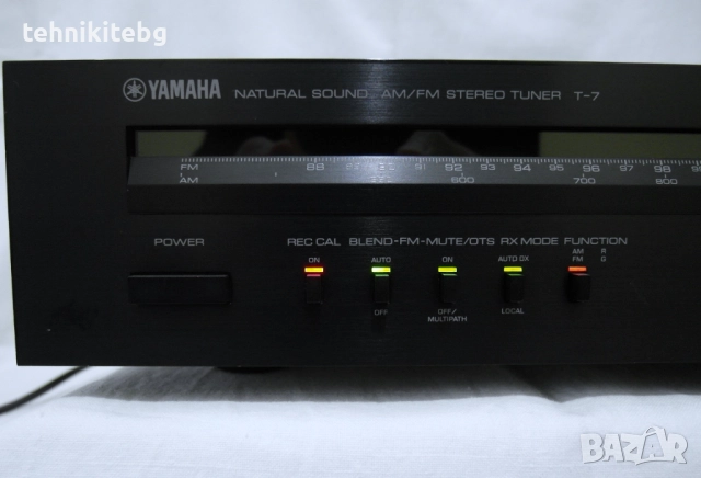 ⭐⭐⭐ YAMAHA T-7 ⭐⭐⭐ Рядък топ модел ретро тунер, 85db Stereo, цена като нов $410, снимка 3 - Аудиосистеми - 11752150