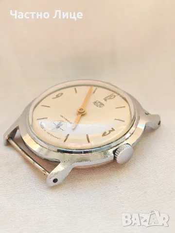 Немски Винтидж Ръчен Механичен Мъжки Часовник 1970те г., снимка 5 - Колекции - 50337856