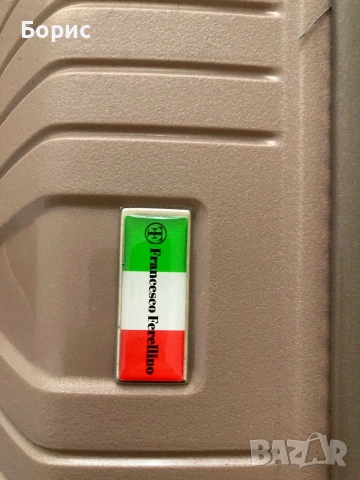 Куфар Francesco Ferellino Fossette, 76 x 50 x 31 см, снимка 4 - Куфари - 53390758