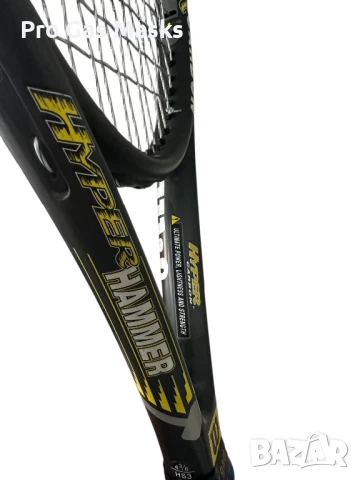 Професионална Тенис Ракета Professional Tennis Racquet Wilson Hammer Hyper Carbon Ultimate Power Lig, снимка 5 - Тенис - 50615440