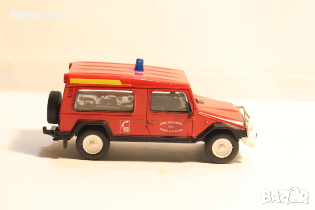 1/50 DEL PRADO КАМИОН ПОЖАРНА КОЛИЧКА МОДЕЛ, снимка 5 - Колекции - 53694838