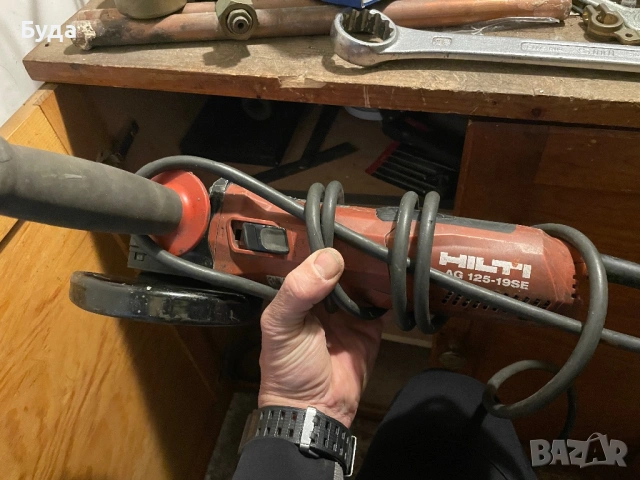 Hilti AG 125 SE ъглошлайф, снимка 4 - Ъглошлайфи - 54167857