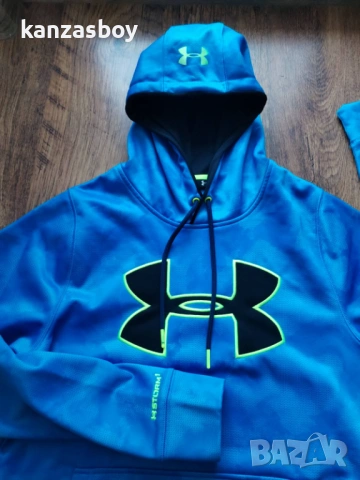 under armour - страхотно мъжко горнище КАТО НОВО S/M, снимка 2 - Спортни дрехи, екипи - 53839300