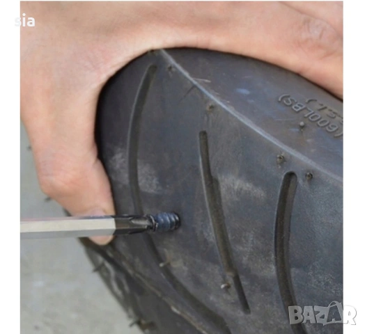 Винтове за вулканизация- 30бр., Vulcanization screws, ремонт на спукана гума, Студена вулканизация, снимка 2 - Аксесоари и консумативи - 43987150