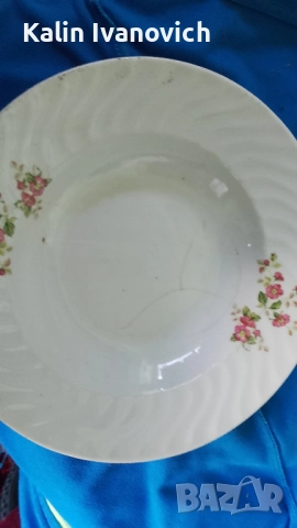 4 порцеланови чинии дълбоки , снимка 3 - Чинии - 52492713