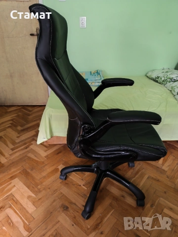 Офис Гейминг кожен стол, снимка 7 - Столове - 53388501