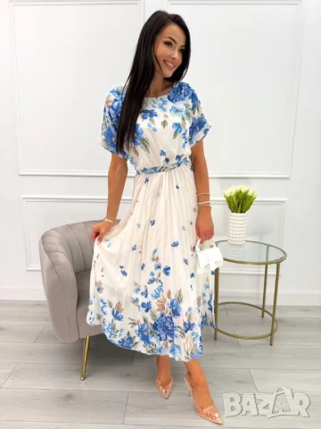 флорална рокля 