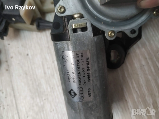 Моторче задна чистачка Audi A4, B5 1994.11 - 1999.09 , 8d9955711, снимка 3 - Части - 52258782