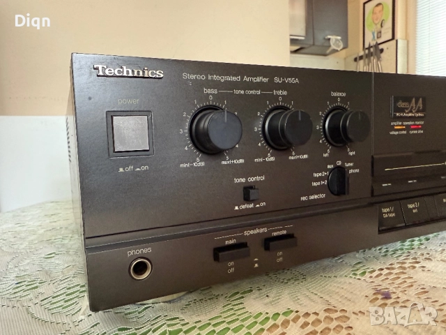 Technics SU-V55, снимка 7 - Ресийвъри, усилватели, смесителни пултове - 51539124