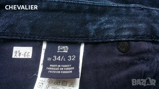 SCOTCH & SODA Jeans Размер 34 / 32 мъжки еластични дънки 27-66, снимка 15 - Дънки - 49526124