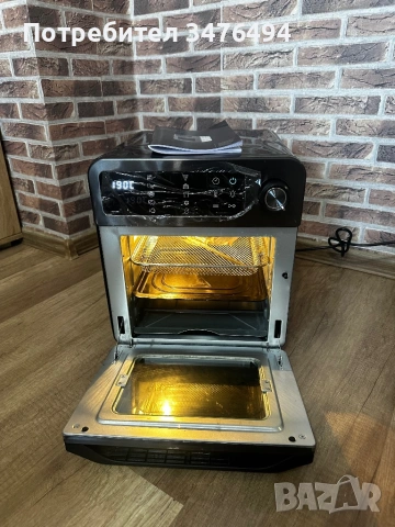 Air Fryer фурна Cecotec Bake&Fry 1500 Touch , снимка 3 - Печки, фурни - 53478561