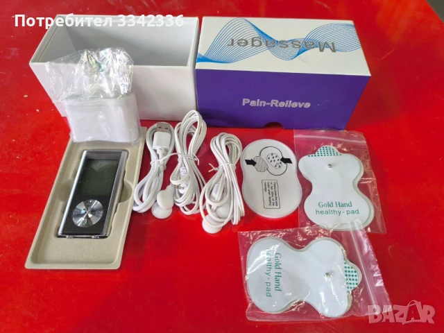 Уред за масаж с електроимпулси, снимка 2 - Други - 50964624
