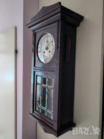 Стар стенен часовник. , снимка 3 - Антикварни и старинни предмети - 50807198