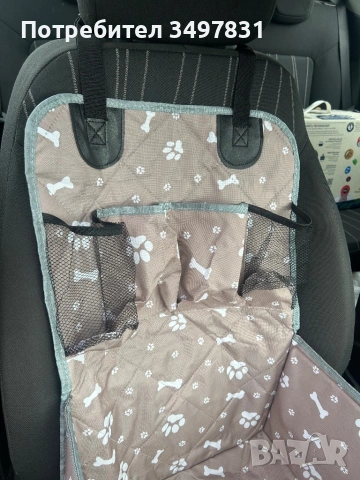 Кучешка седалка за кола , снимка 3 - За кучета - 53498900