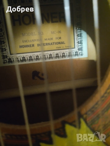 Класическа китара Hohner, снимка 6 - Китари - 53651156