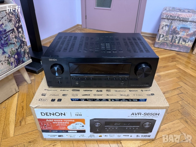 Denon AVR-S650H Receiver, снимка 2 - Ресийвъри, усилватели, смесителни пултове - 52638103