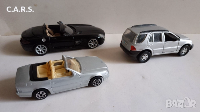 Метални колички Mercedes-Benz, снимка 4 - Колекции - 49450714