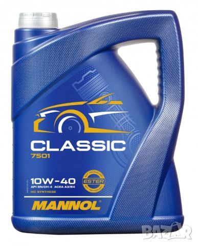 Моторно масло MANNOL CLASSIC 10W40, 5л