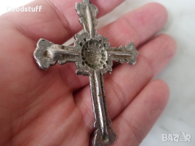 Стар Кръст етно, фигурален, релефен

, снимка 4 - Антикварни и старинни предмети - 45673019