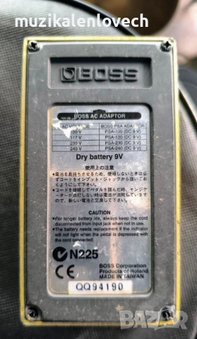 BOSS OS-2 Overdrive/Distortion Pedal  - Овърдрайф педал за ел китара, снимка 3 - Китари - 38092200