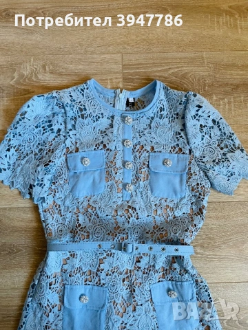 Рокля по модел на Self- portrait, снимка 3 - Рокли - 53744041