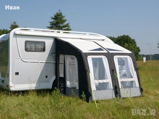 НАДУВАЕМ ФОРСЕЛТ ЗА КЕМПЕР- KAMPA MOTOR RALLY AIR PRO 260 XXL.ВИСОЧИНА НА МОНТАЖ МЕЖДУ 280-295 СМ, снимка 7 - Палатки - 51378058