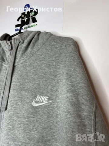 Nike Sportswear Club Fleece Full Zip Hoodie Мъжко Горнище, снимка 3 - Спортни дрехи, екипи - 48071589