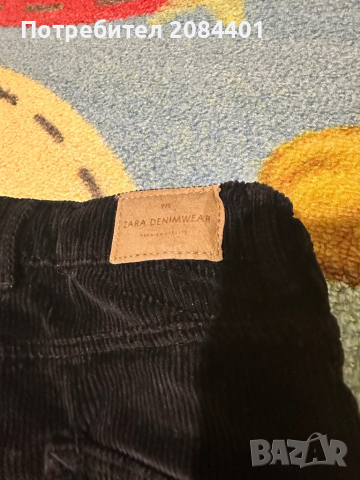 Черни панталони (джинси) за момче на Zara размер 4-5 г, снимка 3 - Детски панталони и дънки - 45040316