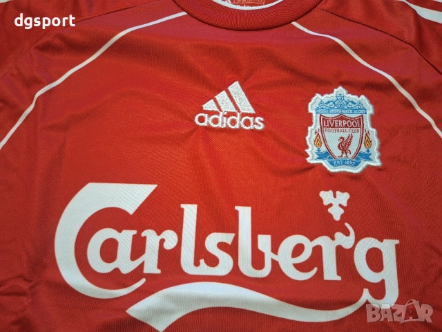 Детски екип на Стиван Джерард Ливърпул ретро модел 2006-2007 !!!, снимка 4 - Футбол - 49356278