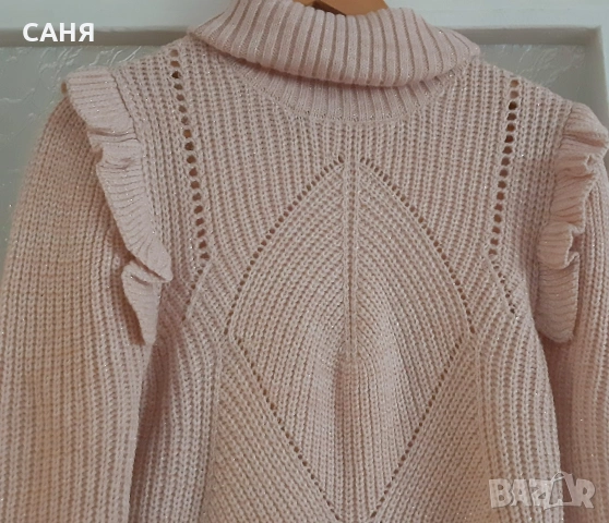 Нова,красива и топла блуза, снимка 3 - Блузи с дълъг ръкав и пуловери - 53113947