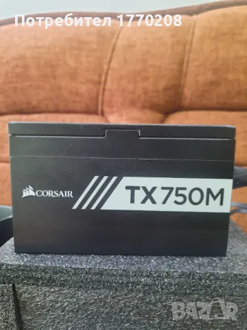 Захранване Corsair Tx750M Gold 80+, снимка 3 - Захранвания и кутии - 47236311