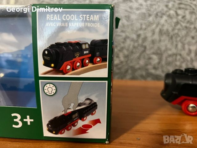 парен локомотив , снимка 1 - Електрически играчки - 45810446