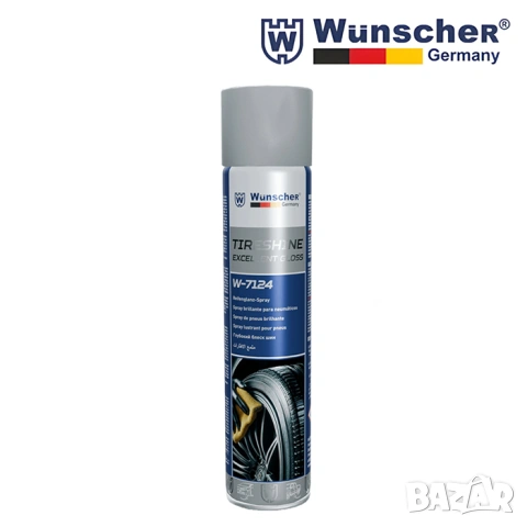 WUNSCHER спрей за гуми – блясък