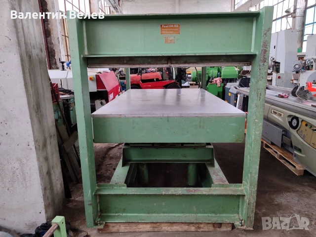 топла преса за врати и фурнир затопляне с електрически нагреватели с размери 2250мм.х 1200мм., снимка 8 - Други машини и части - 53273092