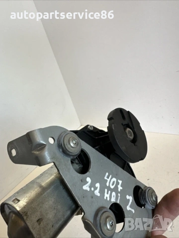 Мотор за заден чистачки за Peugeot 407 2.2 HDI (2007) 9646500880, снимка 2 - Части - 53737885